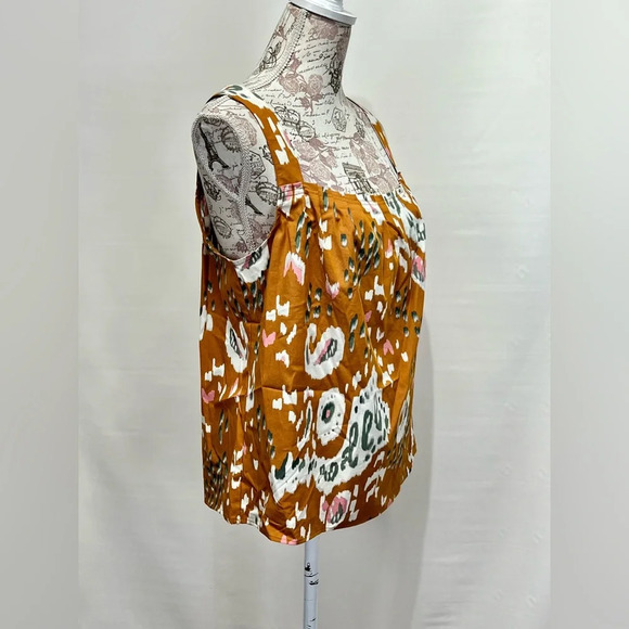 DR2 Amber abstract floral tank size S - Picture 7 of 11